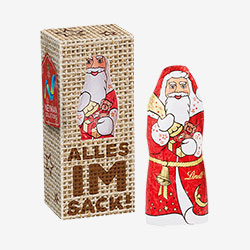 Babbi Natale di cioccolato