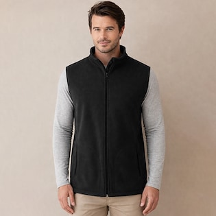 Stedman Active Fleece Vest Men - black