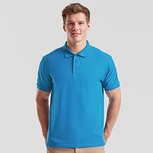 Fruit of the Loom Premium Polo - azure