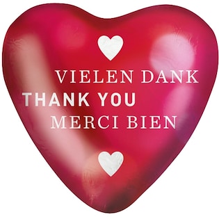 Cioccolatino a forma di cuore Greeting, 8,5 g