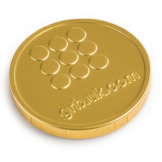 Moneta di cioccolato Monetas, 36 mm