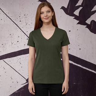 B&C Organic V-neck Tee Women