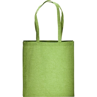 Borsa shopper in cotone Morgan - green apple