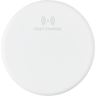 Caricabatterie senza fili Yono, 10W - white