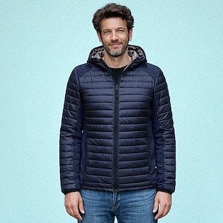 Tee Jays Hooded Aspen Crossover - navy/ navy melange