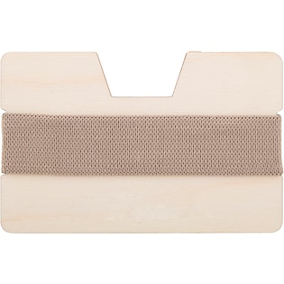 Porta carte di credito Wood
