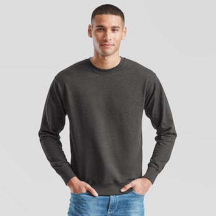Fruit of the Loom Lightweight Set-in Sweat - light graphite