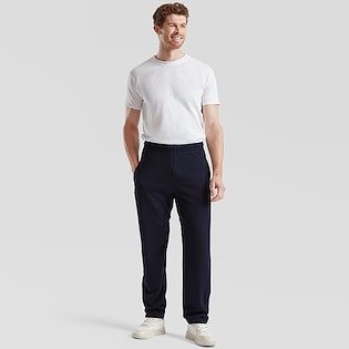 Fruit of the Loom Lightweight Open Hem Jog Pants - deep navy