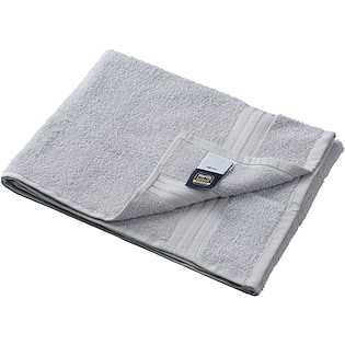 Asciugamano Charleston, 100 x 50 cm - light grey