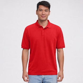 Russell Men´s Classic Polycotton Polo 539M - bright red