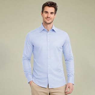Russell Men´s Long Sleeve Tailored Oxford Shirt 922M - oxford blue