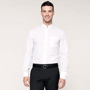Kariban Men´s Mandarin Collar Shirt