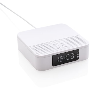 Caricabatterie wireless Shelby, 2 x 3W - bianco