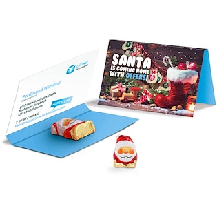 Cartolina di Natale Santa Claus