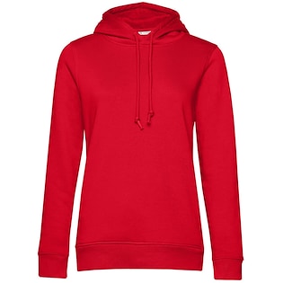 B&C Organic Hooded Women - red
