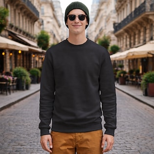B&C King Crew Neck - pure black