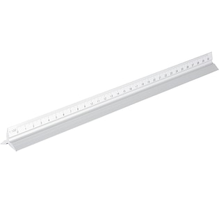 Righello con scala Exeter 30 cm