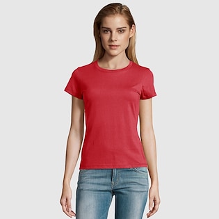 SOL´s Imperial Women T-shirt - red