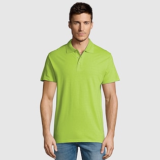SOL´s Summer II Men Polo - apple green