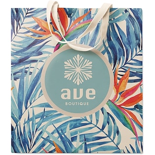 Borsa shopper in cotone Vinnie