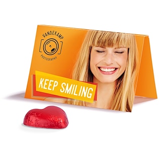 Cioccolatino a forma di cuore Lolo, 5 g