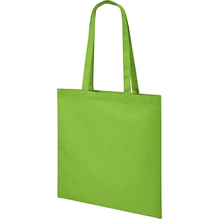 Borsa shopper in cotone Bellmont - lime