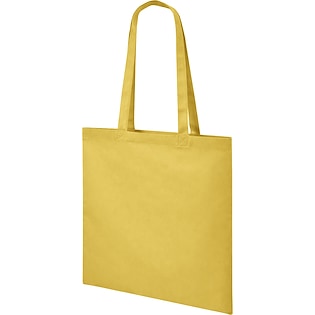 Borsa shopper in cotone Bellmont - yellow