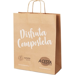 Sacchetto di carta Tango Brown 40 x 32 x 12 cm