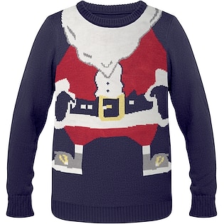 Maglione natalizio Cheerful - blu