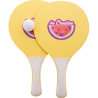 Set di racchettoni da spiaggia Perry