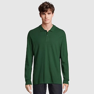 SOL´s Polo LSL Men - bottle green