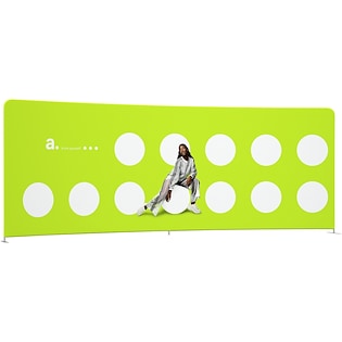 Espositore a parete Softstar Curved 600