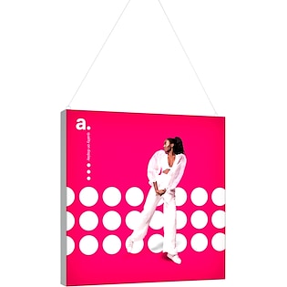 Insegna luminosa Drop Square, 100 x 100 cm