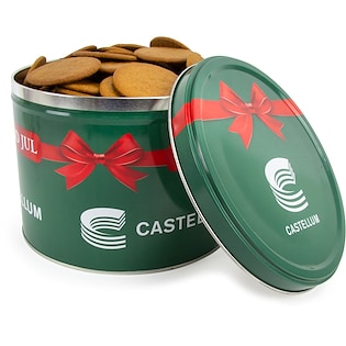 Scatola con pan di zenzero Santa