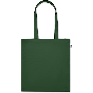 Borsa shopper in cotone Wicklow - dark green