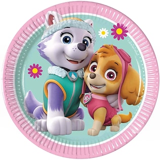 Piatto di carta Globo 18 cm