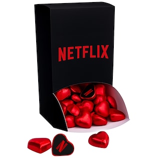 Cioccolatini a forma di cuore Eloise Box, 700 g