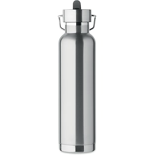 Borraccia sport Tempest, 66 cl - silver matted