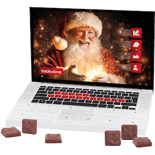 Calendario dell'Avvento Chocolate Laptop