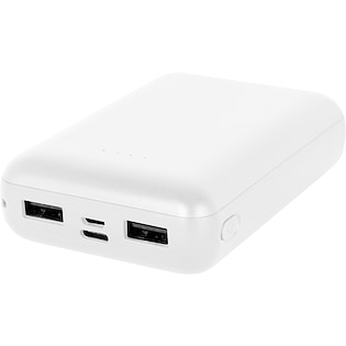 Powerbank Kimball, 10.000 mAh - bianco