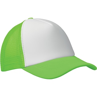 Cappellino Barron - neon green/ white