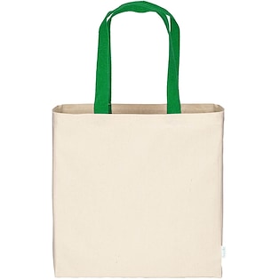 Borsa shopper in cotone Port Augusta - green