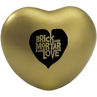 Pallina antistress Luca - gold