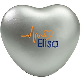 Pallina antistress Luca - silver