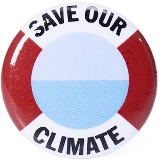 Spilla promozionale Topic 25 mm