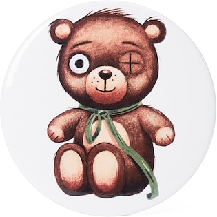 Spilla promozionale Topic 76 mm