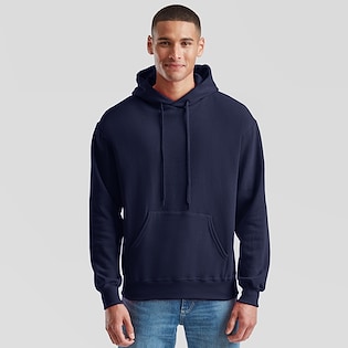 Fruit of the Loom Classic Hooded Sweat - navy