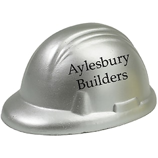 Pallina antistress Helmet - silver
