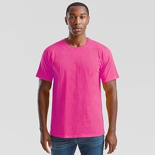 Fruit of the Loom Valueweight T - fuchsia