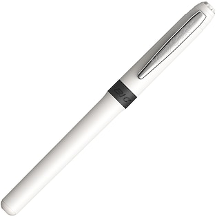 Bic Grip Roller Chrome - white